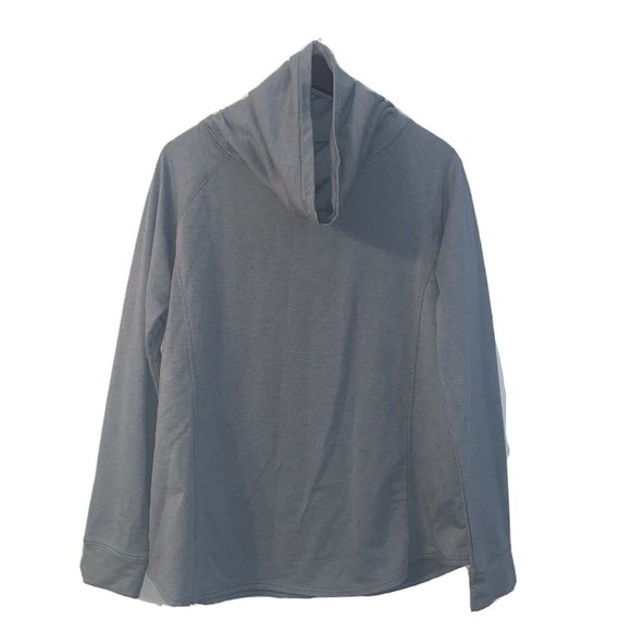 32 DEGREES Womens Heather Iron Curtain Sweater Long Sleeve Cowl Neck NWOT Sz L - Picture 1 of 7